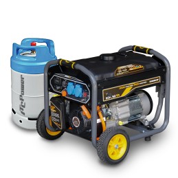 Gas-/Benzin-Generator 3300W...
