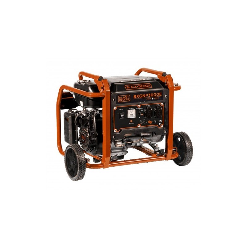 Titelbild des 3 kW Benzin-Stromerzeugers BLACK+DECKER BXGNP3000E Titelbild des 3 kW Benzin-Stromerzeugers BLACK+DECKER BXGNP3000E