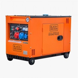 Foto des 7.9KvA Dreiphasen-Dieselgenerators BLACK+DECKER BXGND7900E